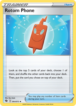 Rotom Phone — Champion's Path