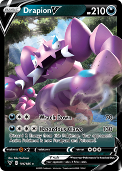 Drapion V — SWSH04: Vivid Voltage