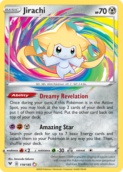 Jirachi card art