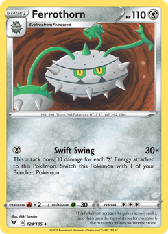 Ferrothorn — SWSH04: Vivid Voltage