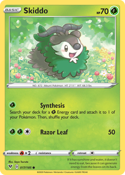 Skiddo — SWSH04: Vivid Voltage