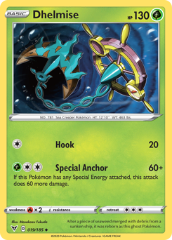 Dhelmise — SWSH04: Vivid Voltage
