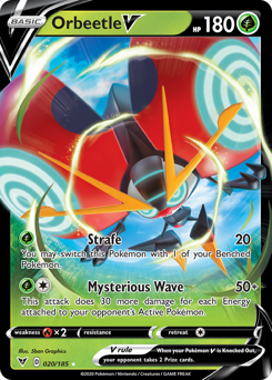 Orbeetle V — SWSH04: Vivid Voltage