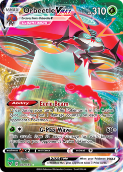 Orbeetle VMAX — SWSH04: Vivid Voltage