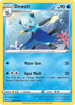 Dewott — SWSH04: Vivid Voltage