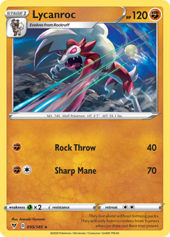 Lycanroc — SWSH04: Vivid Voltage