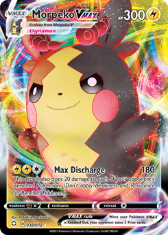 Morpeko VMAX — Shining Fates
