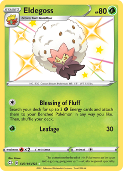 Eldegoss — Shining Fates: Shiny Vault