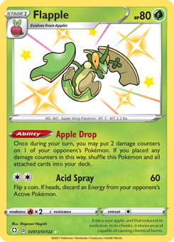Flapple — Shining Fates: Shiny Vault