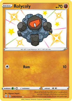 Rolycoly — Shining Fates: Shiny Vault