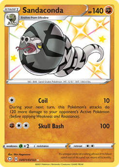Sandaconda — Shining Fates: Shiny Vault