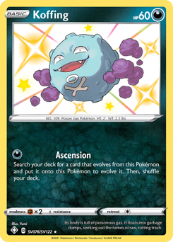 Koffing card art
