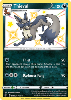 Thievul — Shining Fates: Shiny Vault