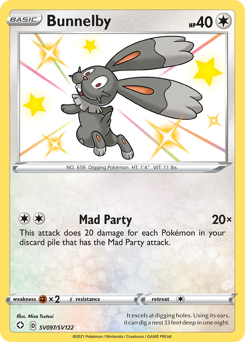 Bunnelby — Shining Fates: Shiny Vault