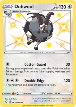Dubwool — Shining Fates: Shiny Vault