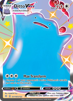 Ditto VMAX card art