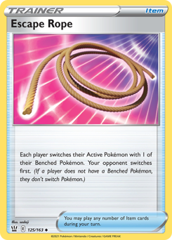 Escape Rope — SWSH05: Battle Styles
