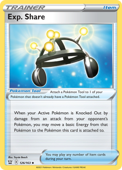 Exp. Share — SWSH05: Battle Styles