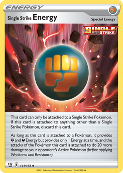 Single Strike Energy — SWSH05: Battle Styles