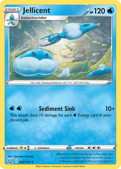 Jellicent — SWSH05: Battle Styles