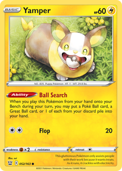 Yamper — SWSH05: Battle Styles