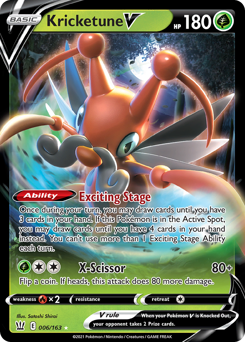 Kricketune V — SWSH05: Battle Styles