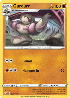 Gurdurr — SWSH05: Battle Styles