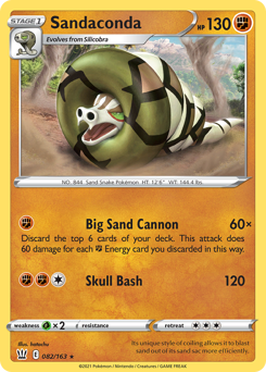 Sandaconda — SWSH05: Battle Styles