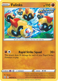 Falinks — SWSH05: Battle Styles