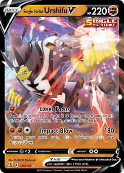 Single Strike Urshifu V — SWSH05: Battle Styles