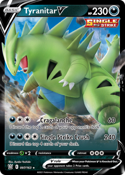 Tyranitar V — SWSH05: Battle Styles
