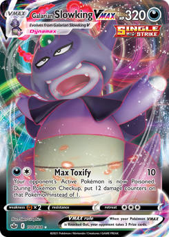 Galarian Slowking VMAX — SWSH06: Chilling Reign