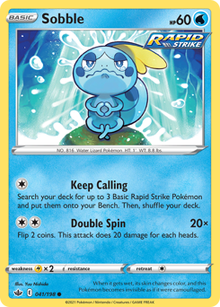 Sobble — SWSH06: Chilling Reign