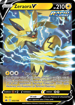 Zeraora V — SWSH06: Chilling Reign
