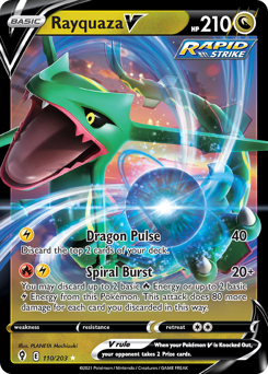 Rayquaza V — SWSH07: Evolving Skies