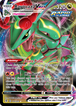Rayquaza VMAX — SWSH07: Evolving Skies