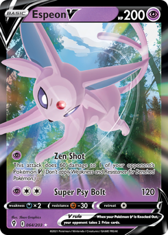 Espeon V — SWSH07: Evolving Skies