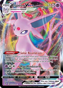Espeon VMAX — SWSH07: Evolving Skies