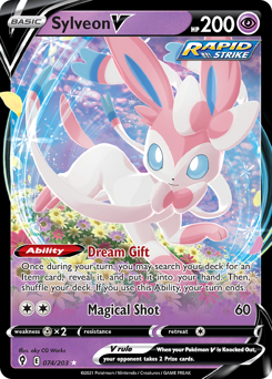 Sylveon V — SWSH07: Evolving Skies