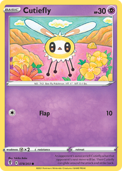 Cutiefly — SWSH07: Evolving Skies