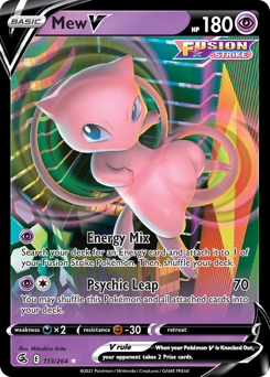Mew V — SWSH08: Fusion Strike