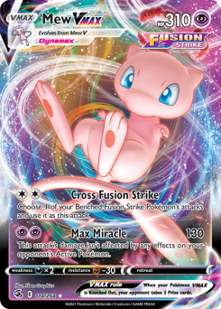 Mew VMAX — SWSH08: Fusion Strike