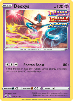 Deoxys — SWSH08: Fusion Strike