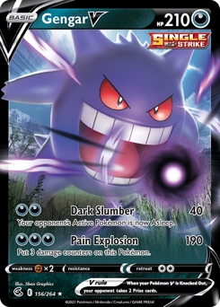 Gengar V — SWSH08: Fusion Strike