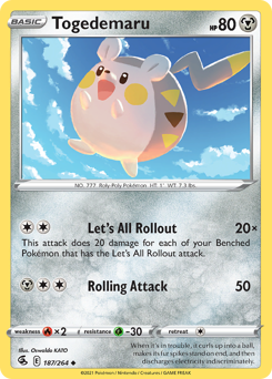 Togedemaru — SWSH08: Fusion Strike