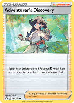 Adventurer's Discovery — SWSH08: Fusion Strike