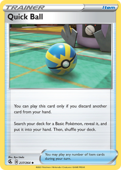 Quick Ball — SWSH08: Fusion Strike