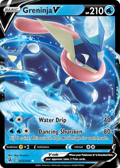 Greninja V — SWSH08: Fusion Strike
