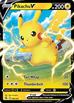 Pikachu V — SWSH08: Fusion Strike