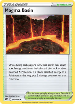 Magma Basin — SWSH09: Brilliant Stars